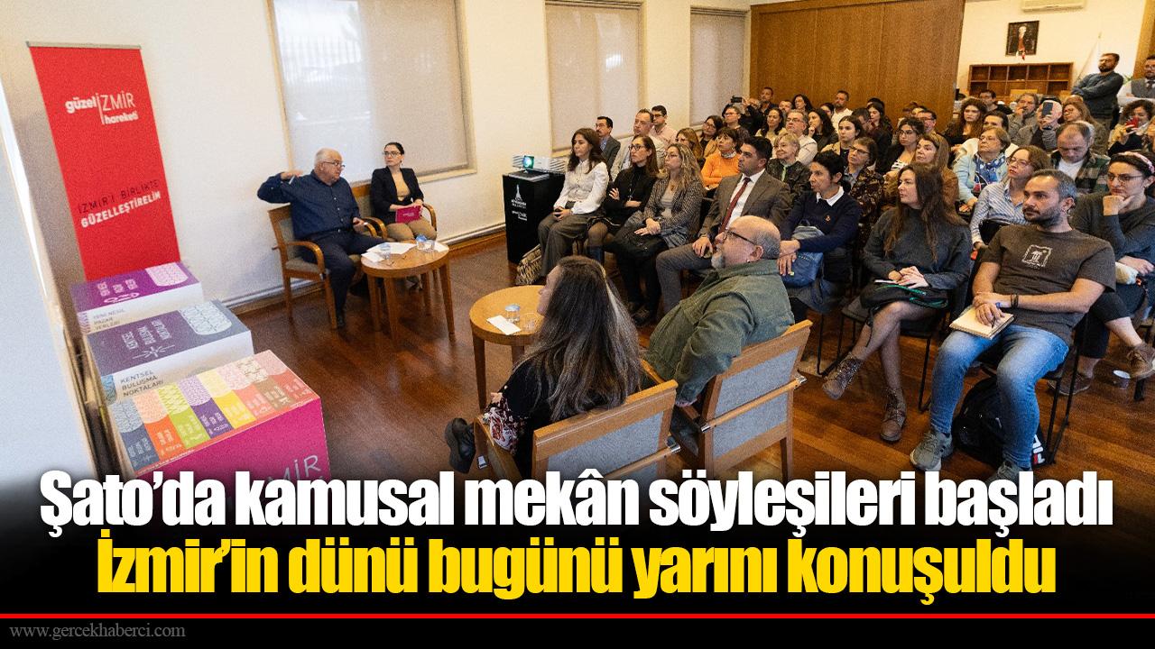 Şato’da kamusal mekân söyleşileri başladı