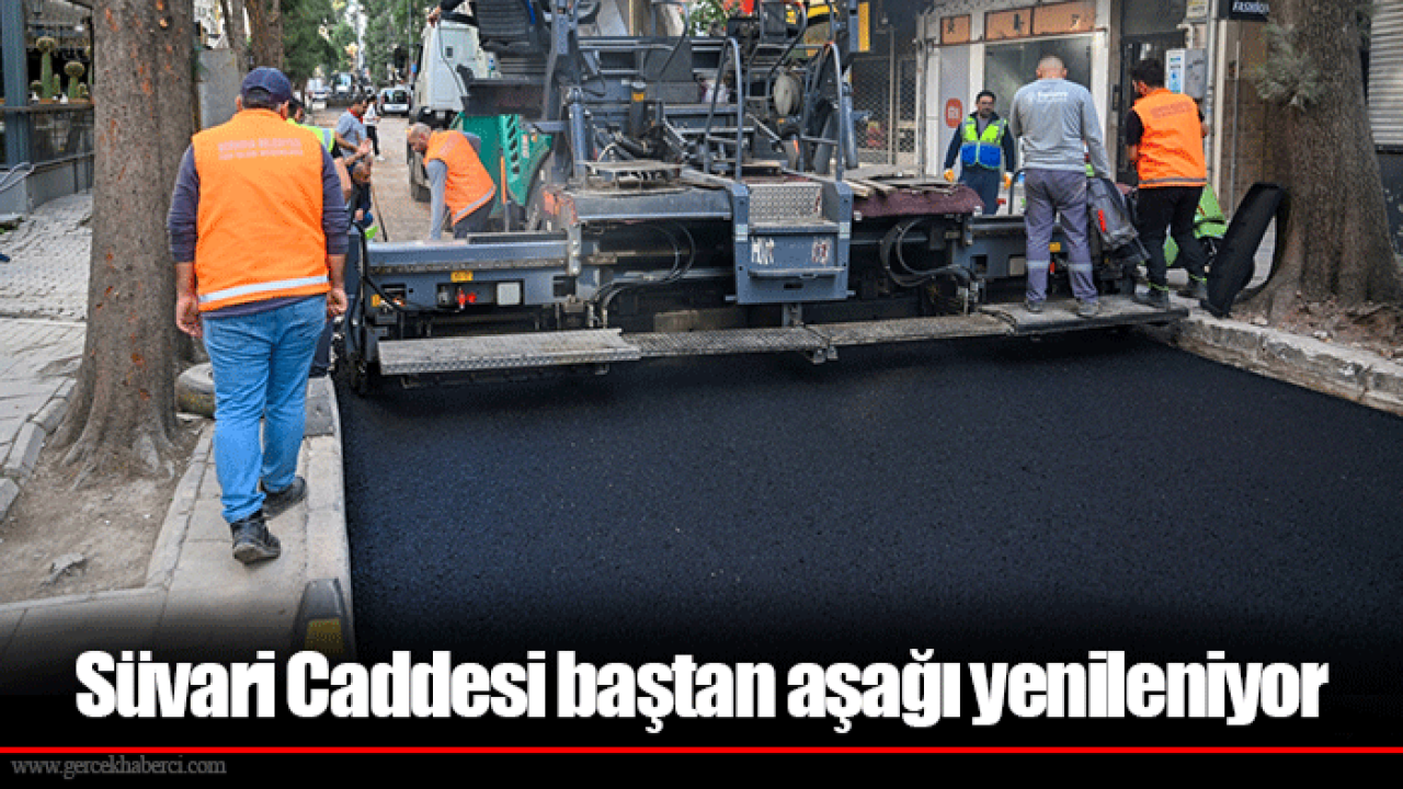 Süvari Caddesi baştan aşağı yenileniyor