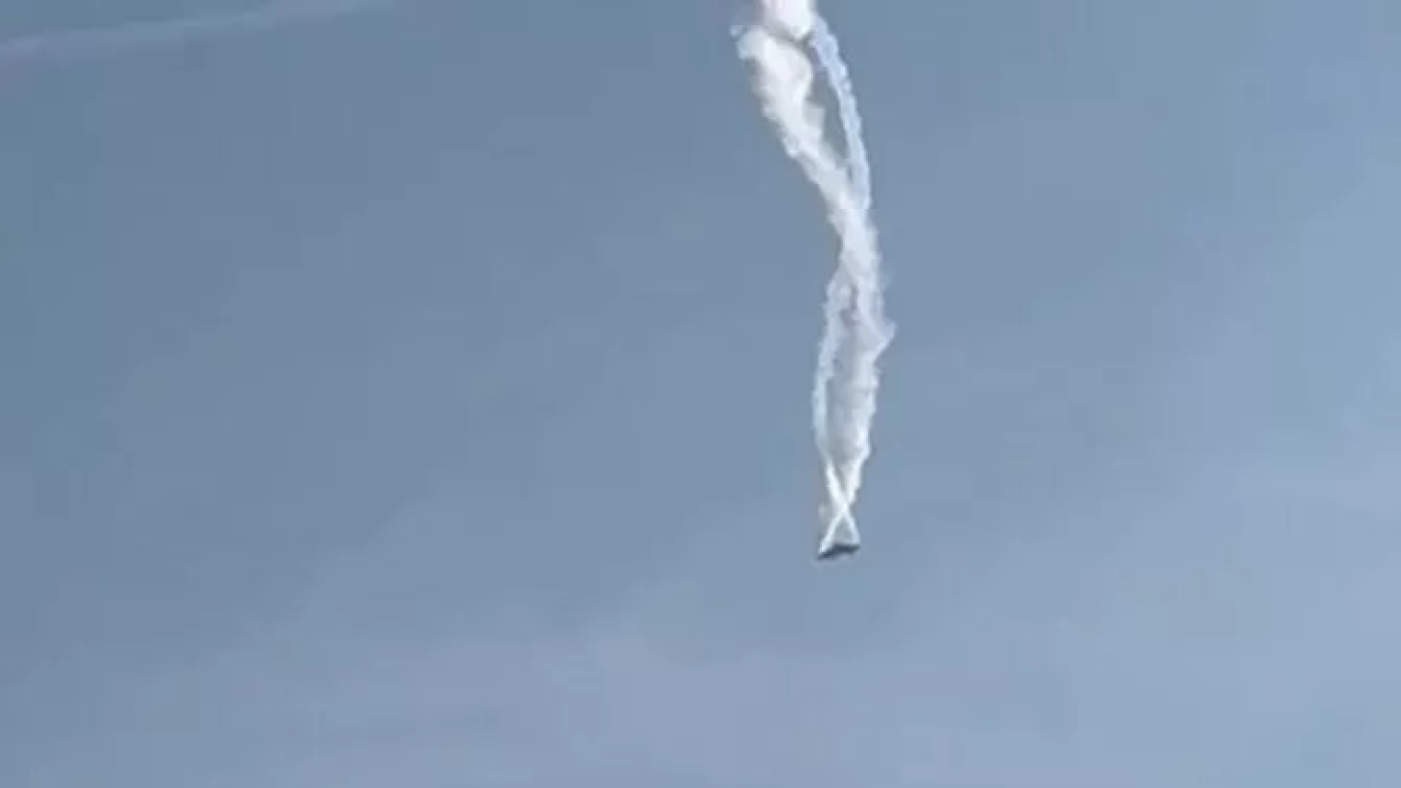 TSK&#039;ya Ait Kargo Uçağı Gürcistan&#039;da Düştü