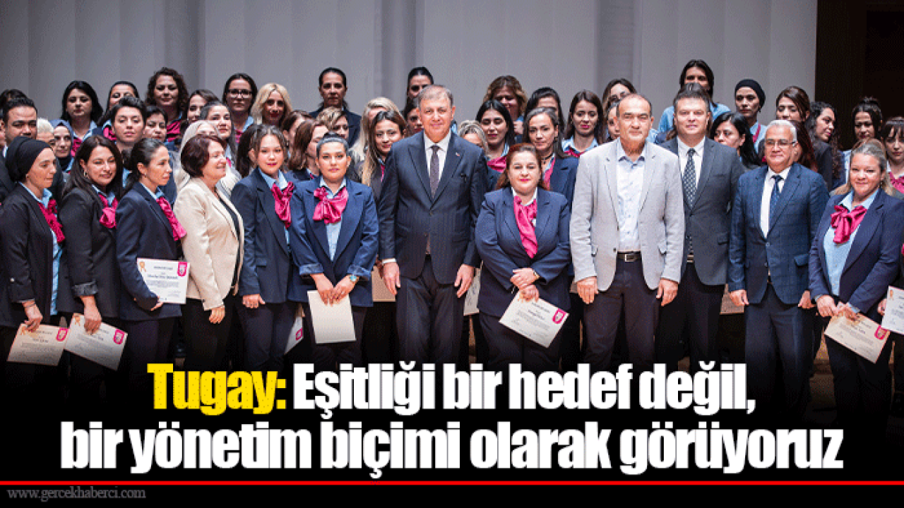 Tugay: Eşitliği bir hedef değil, bir yönetim biçimi olarak görüyoruz