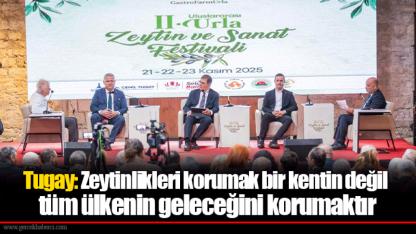 Tugay: Zeytinlikleri korumak bir kentin değil tüm ülkenin geleceğini korumaktır