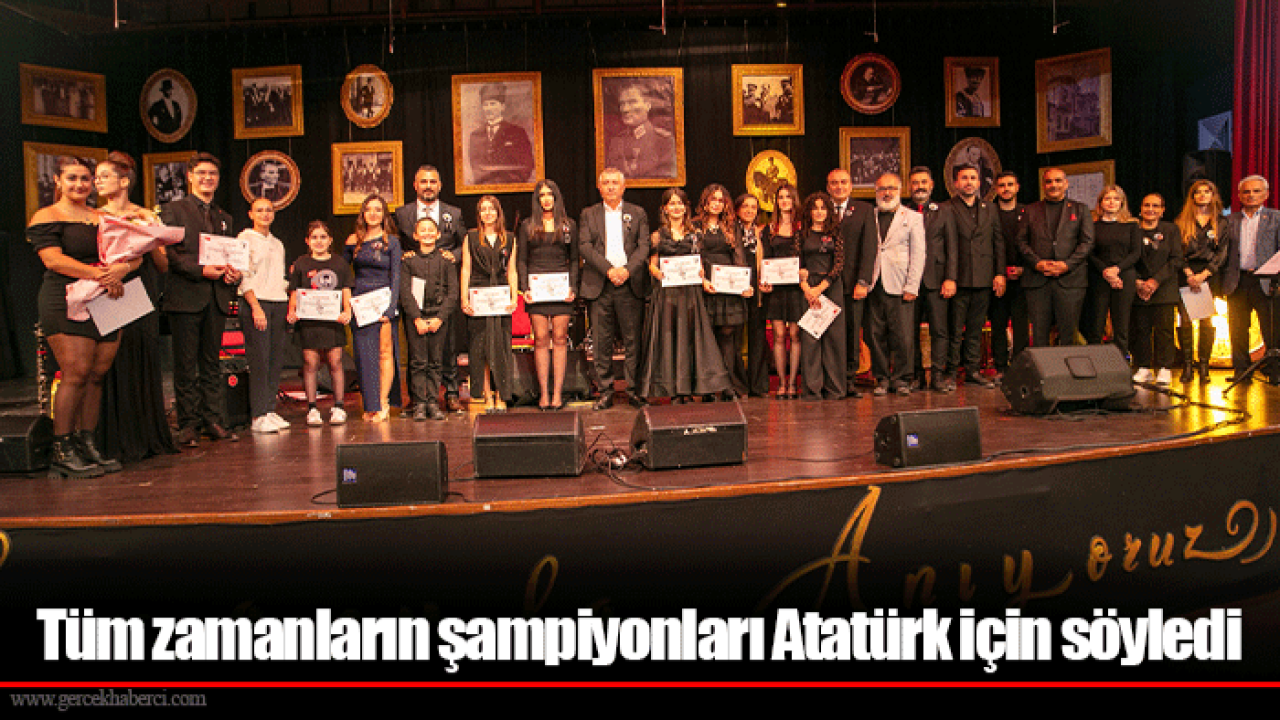 Tüm zamanların şampiyonları Atatürk için söyledi