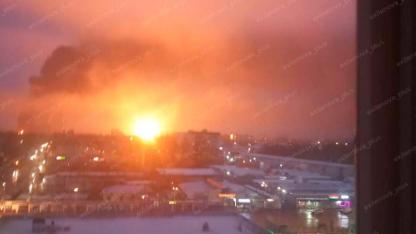 Ukrayna İHA’ları Şaturskaya Santrali'ni vurdu