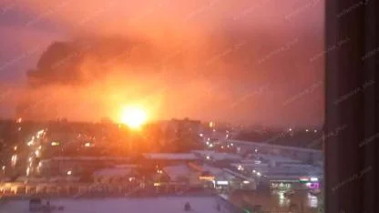 Ukrayna İHA’ları Şaturskaya Santrali'ni vurdu