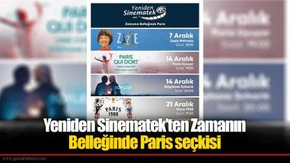 Yeniden Sinematek’ten Zamanın Belleğinde Paris seçkisi