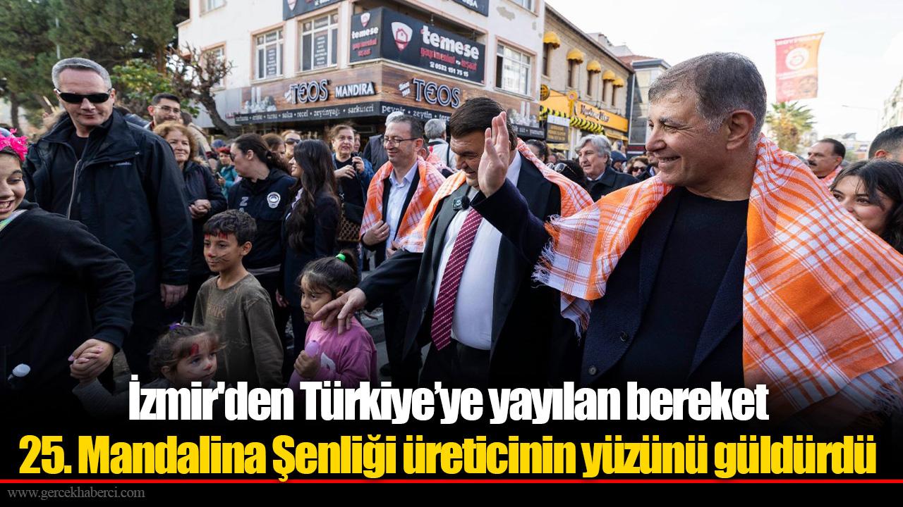 25. Mandalina Şenliği üreticinin yüzünü güldürdü