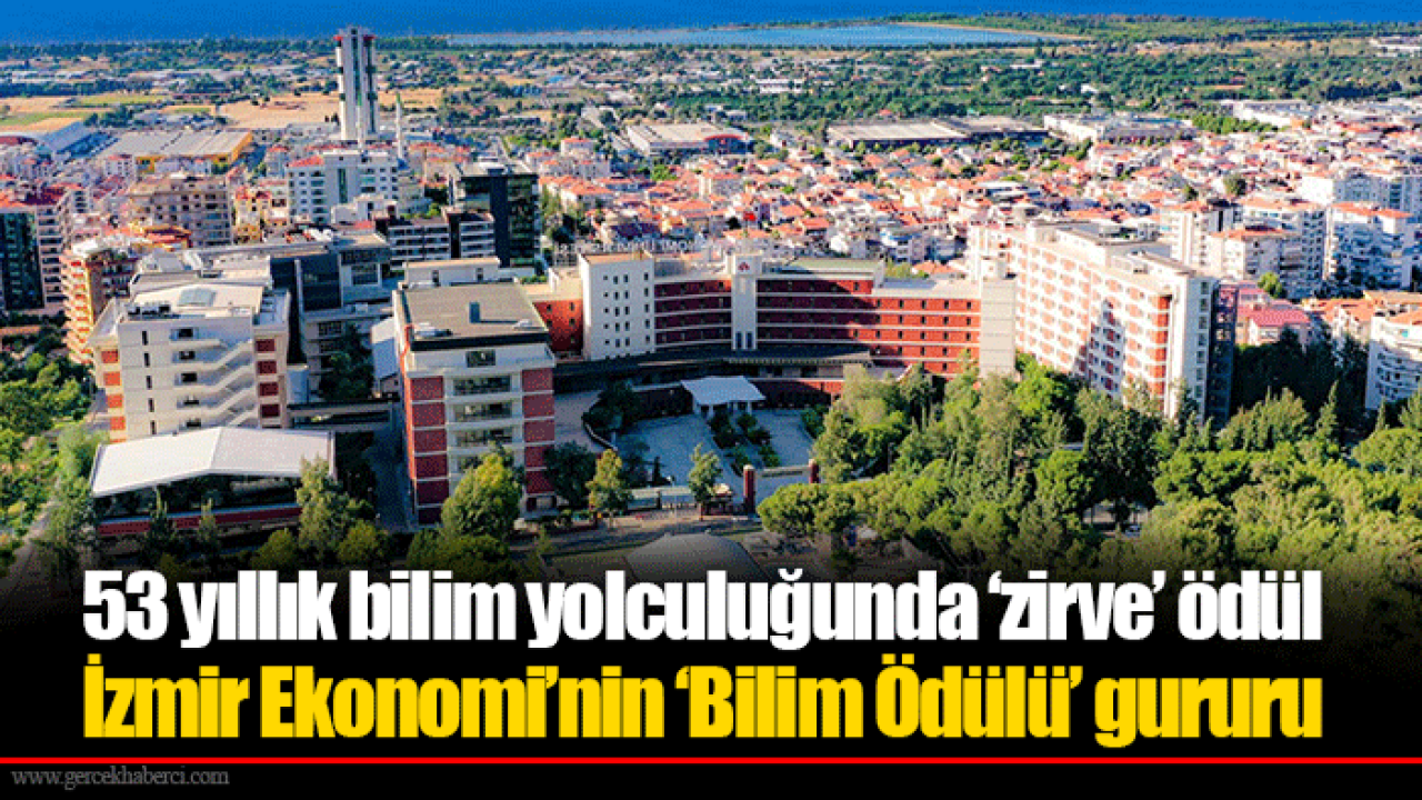 53 yıllık bilim yolculuğunda ‘zirve’ ödül
