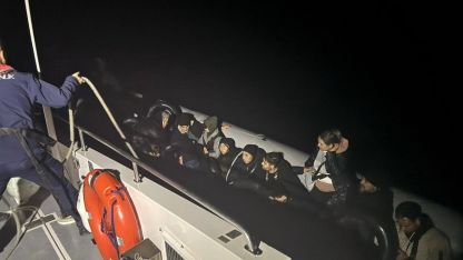 Çanakkale’de 34 kaçak göçmen yakalandı