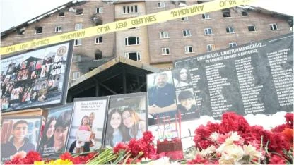 78 kişinin öldüğü Grand Kartal Oteli denetleyenler eksik bulamamış: Gözüme çarpan bir husus olmadı