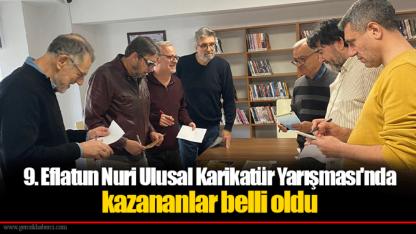 9. Eflatun Nuri Ulusal Karikatür Yarışması'nda kazananlar belli oldu