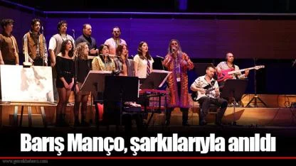 Barış Manço, şarkılarıyla anıldı