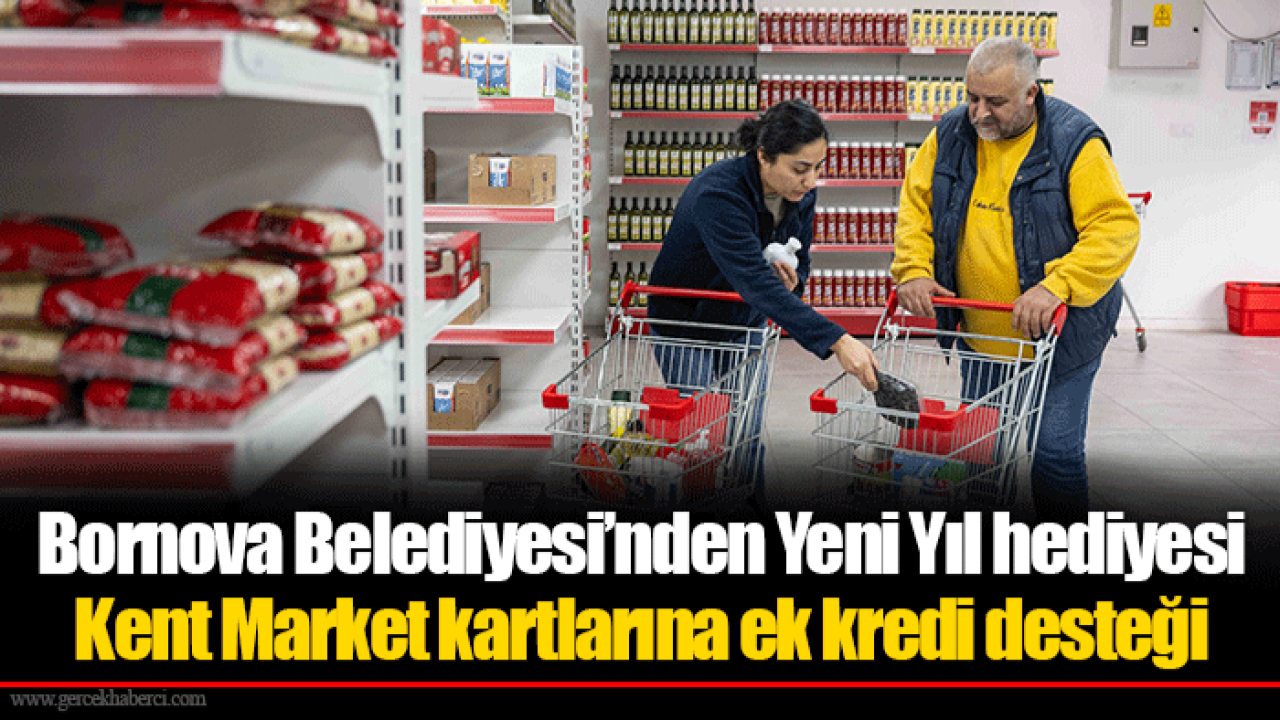 Bornova Belediyesi’nden Yeni Yıl hediyesi