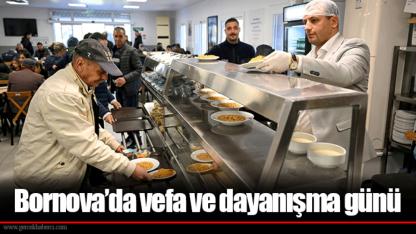 Bornova’da vefa ve dayanışma günü