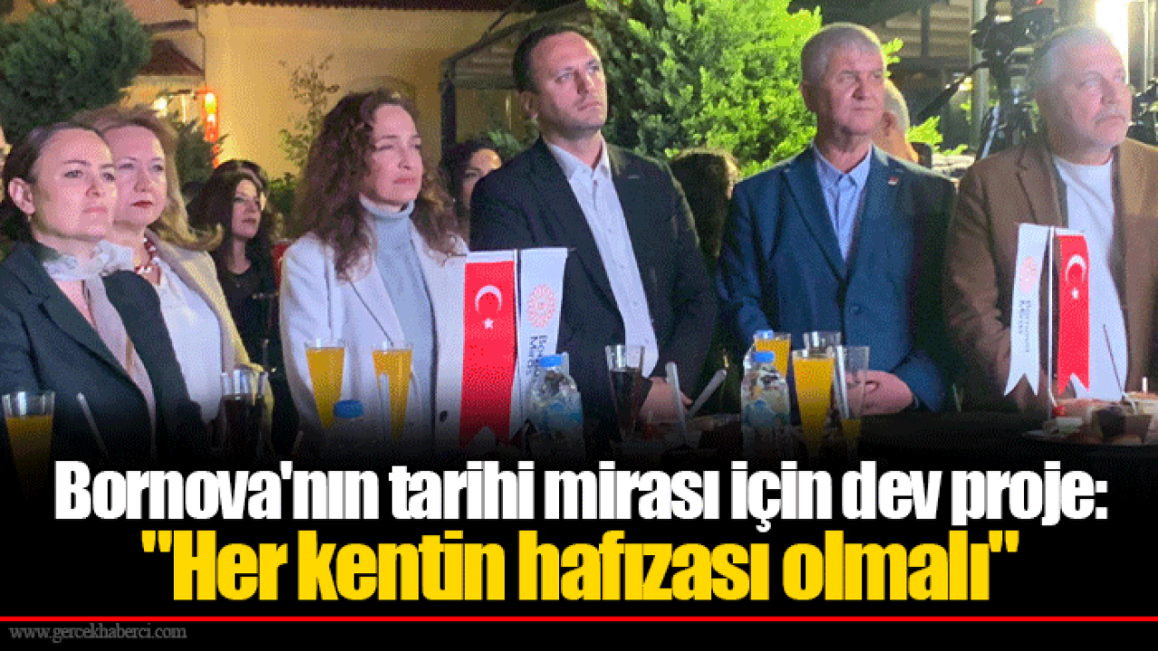 Bornova&#039;nın tarihi mirası için dev proje: &quot;Her kentin hafızası olmalı&quot;