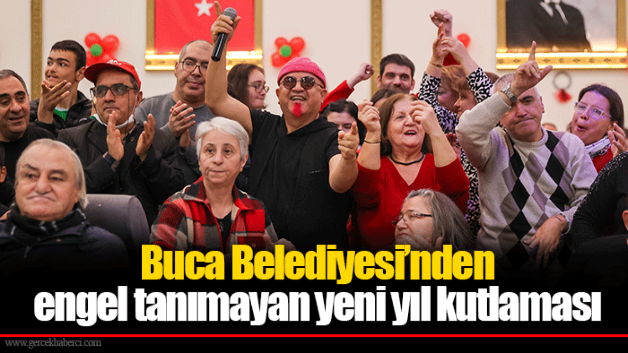 Buca Belediyesi’nden engel tanımayan yeni yıl kutlaması