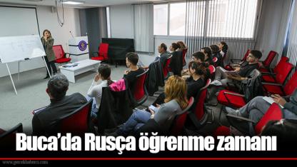 Buca’da Rusça öğrenme zamanı