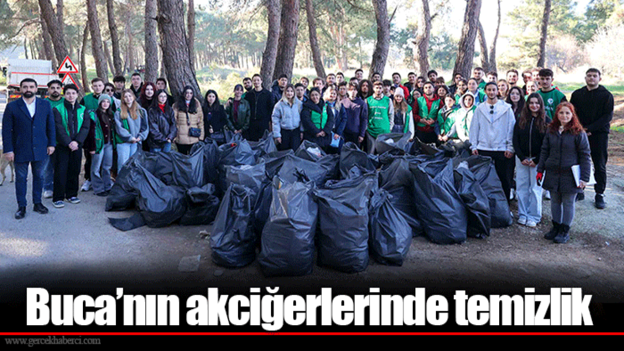 Buca’nın akciğerlerinde temizlik