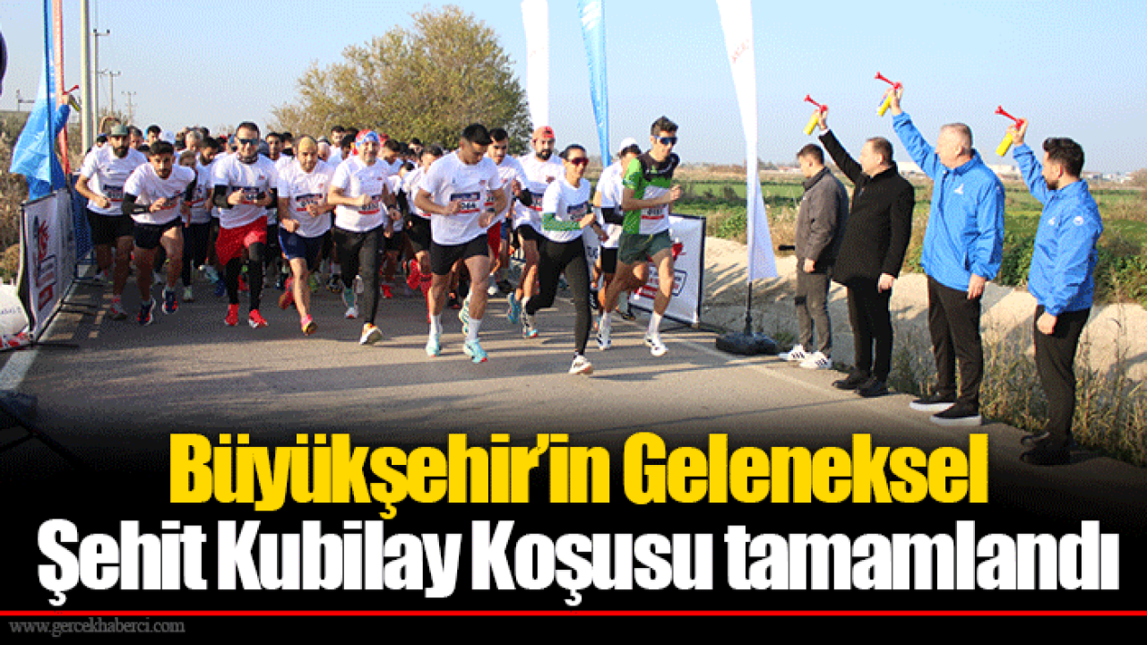 Büyükşehir’in Geleneksel Şehit Kubilay Koşusu tamamlandı