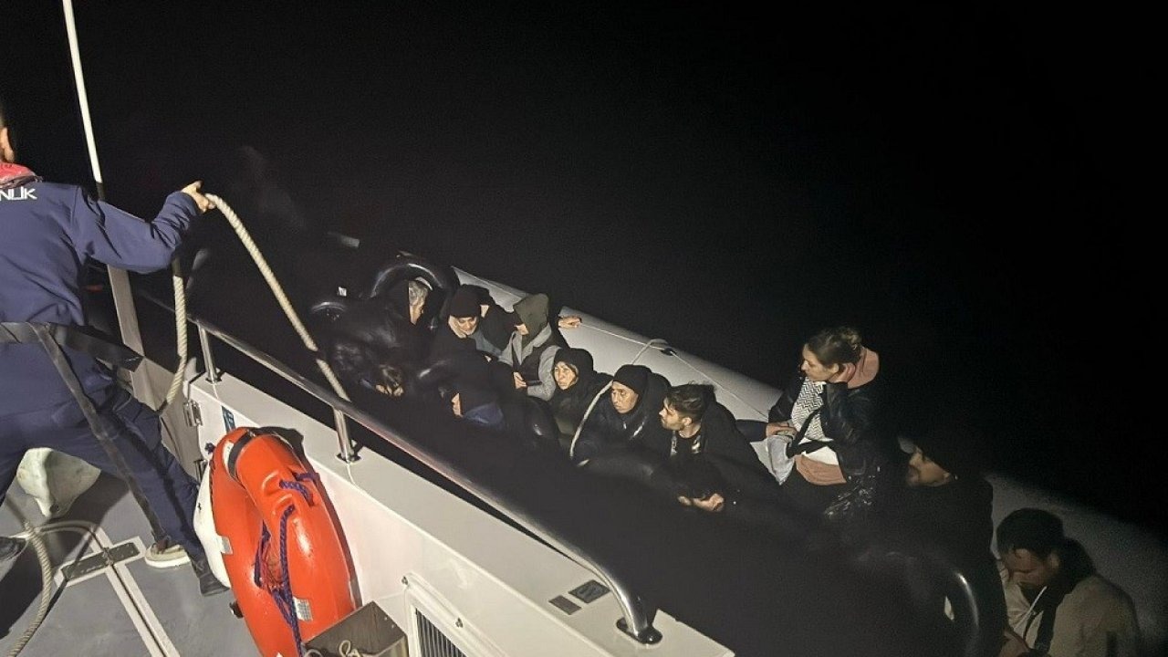 Çanakkale’de 34 kaçak göçmen yakalandı