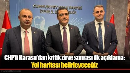 CHP İzmir'de sendika zirvesi sona erdi: Belediye İş "talebimiz net" dedi!