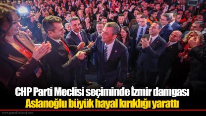CHP Parti Meclisi seçiminde İzmir damgası, çok sayıda isim PM’ye girdi.. Aslanoğlu büyük hayal kırıklığı yarattı