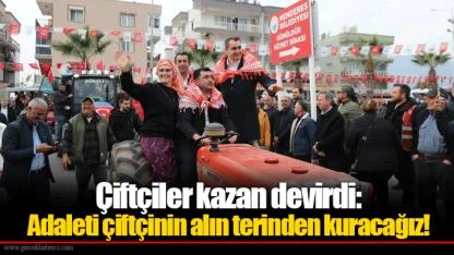 Çiftçiler kazan devirdi: Adaleti çiftçinin alın terinden kuracağız!