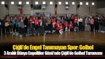 Çiğli’de Engel Tanımayan Spor: Golbol