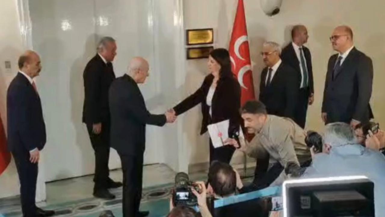 DEM Heyeti- Bahçeli Görüşmesi Başladı