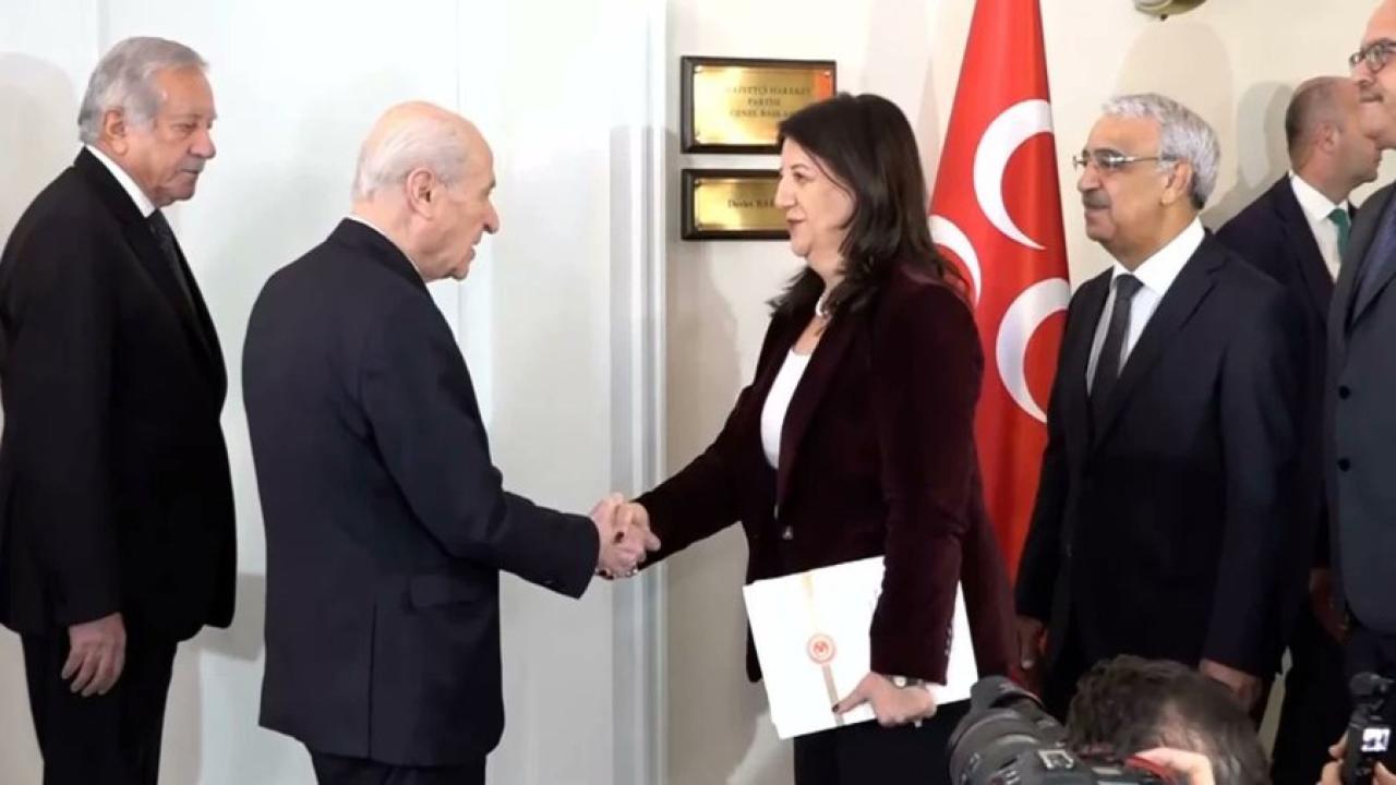 DEM Parti Heyeti, Devlet Bahçeli ile görüştü: Süreçte ikinci aşamaya geçtik