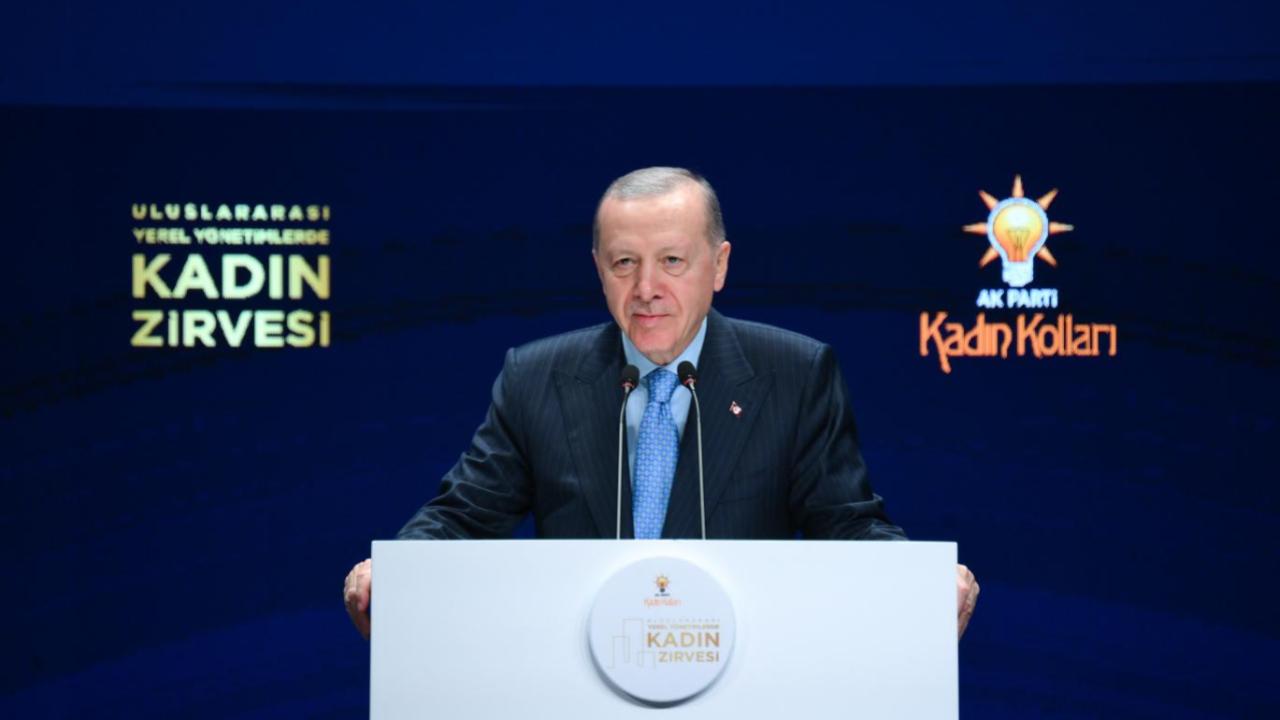 Erdoğan: Türkiye, kadın hakları konusunda altın yıllarını bizim dönemimizde yaşıyor