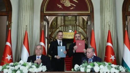 Erdoğan ve Orban, Dolmabahçe'de görüştü; Türkiye ile Macaristan arasında 16 anlaşma imzalandı