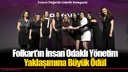 Folkart’ın İnsan Odaklı Yönetim Yaklaşımına Büyük Ödül