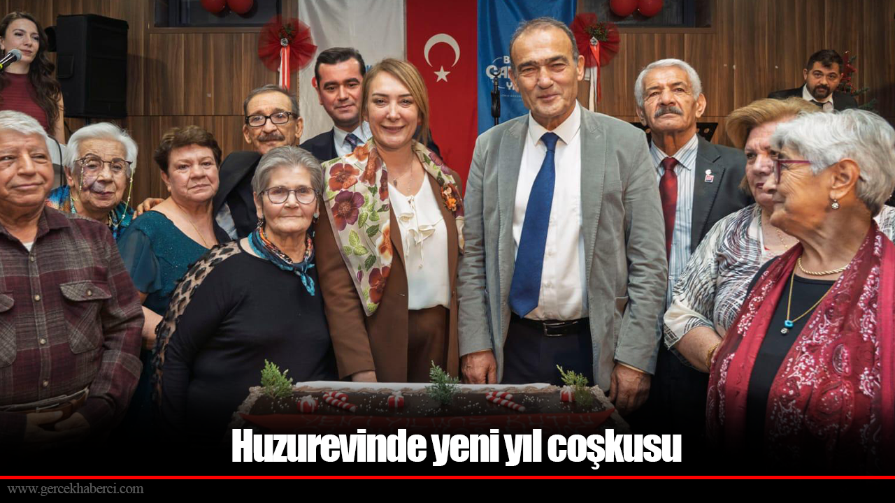 Huzurevinde yeni yıl coşkusu