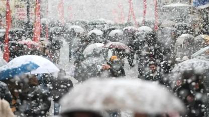 İçişleri Bakanlığı'ndan kuvvetli kar yağışı uyarısı