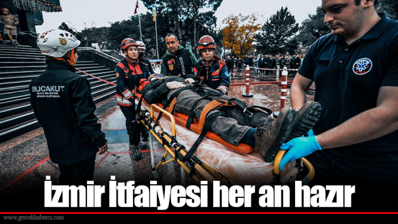 İzmir İtfaiyesi her an hazır