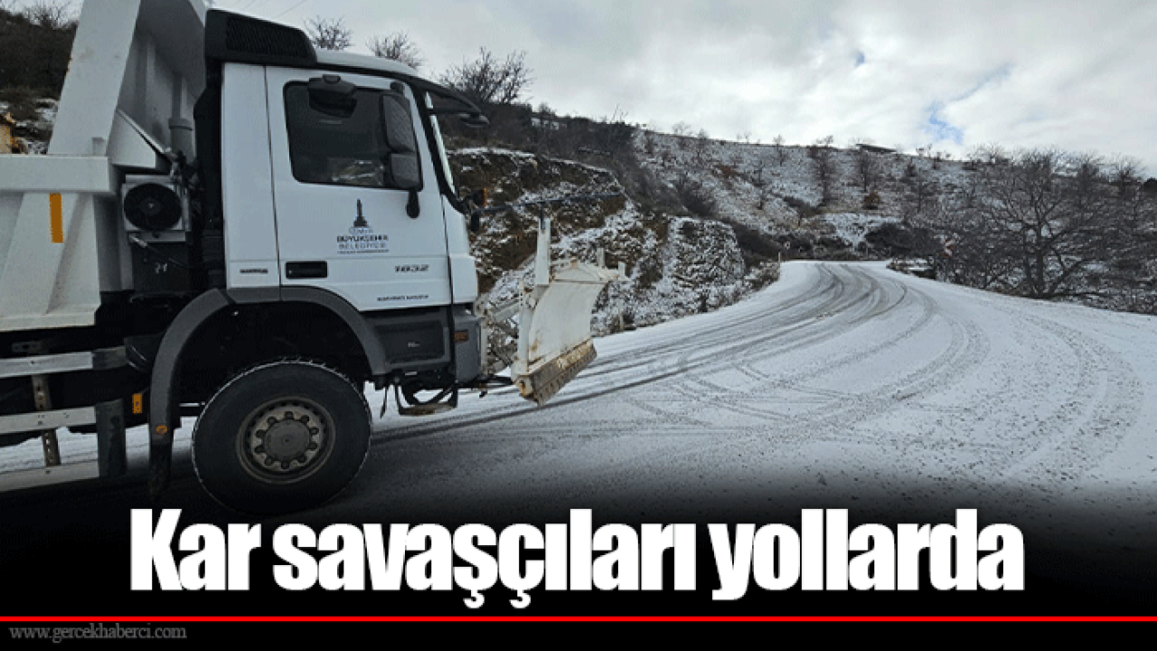 Kar savaşçıları yollarda
