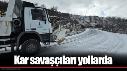 Kar savaşçıları yollarda