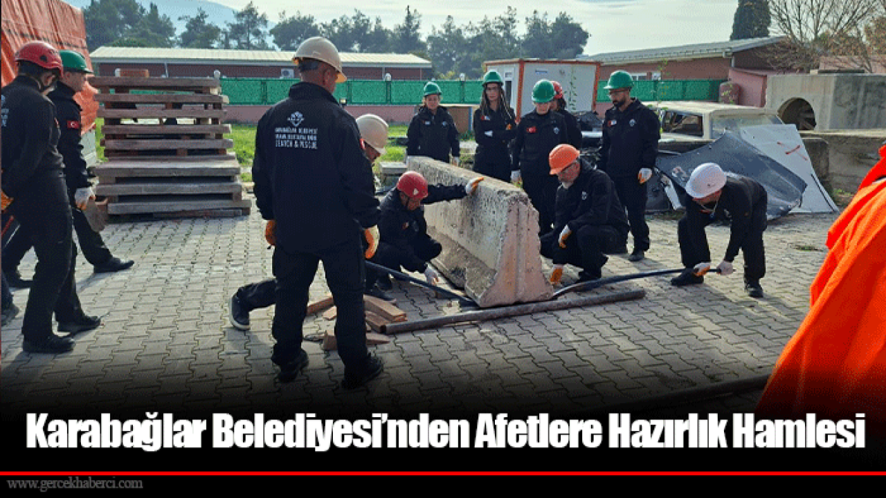 Karabağlar Belediyesi’nden Afetlere Hazırlık Hamlesi