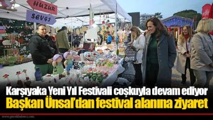 Karşıyaka Yeni Yıl Festivali coşkuyla devam ediyor