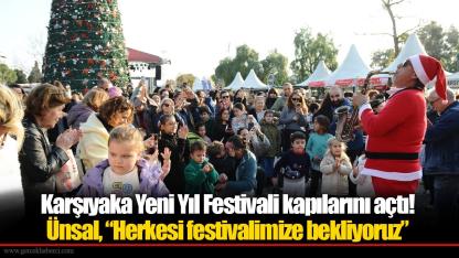 Karşıyaka Yeni Yıl Festivali kapılarını açtı!