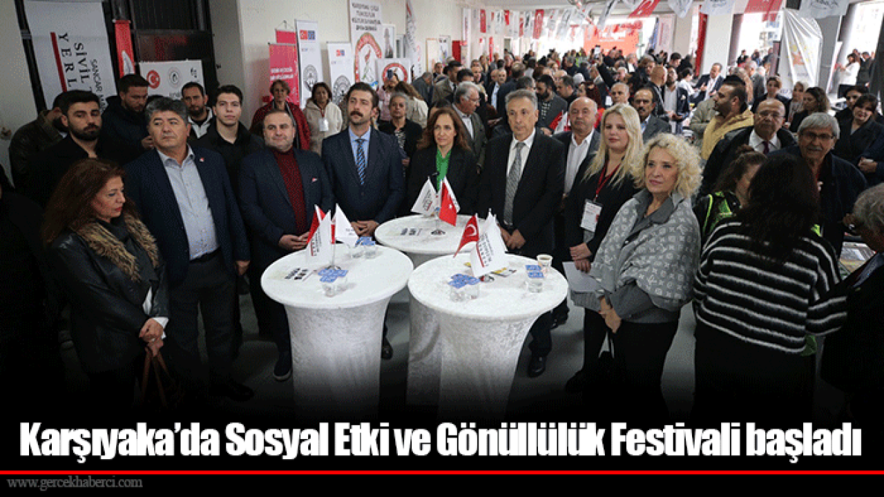 Karşıyaka’da Sosyal Etki ve Gönüllülük Festivali başladı