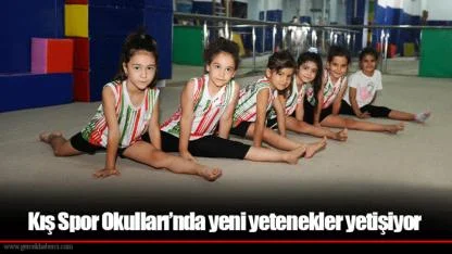 Kış Spor Okulları’nda yeni yetenekler yetişiyor