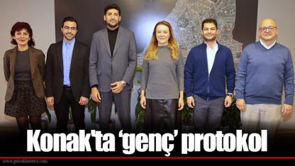 Konak'ta ‘genç’ protokol