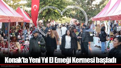 Konak’ta Yeni Yıl El Emeği Kermesi başladı