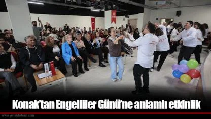 Konak’tan Engelliler Günü’ne anlamlı etkinlik