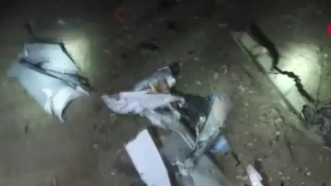 Libya askeri heyetini taşıyan jet Ankara'da düştü