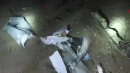 Libya askeri heyetini taşıyan jet Ankara'da düştü