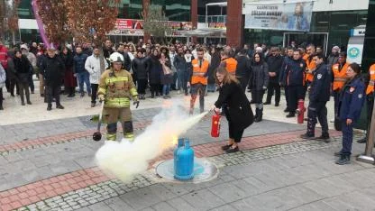 MASKİ’de Yangın Tatbikatı