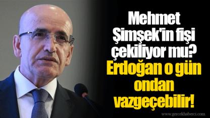 Mehmet Şimşek'in fişi çekiliyor mu? Erdoğan o gün ondan vazgeçebilir!