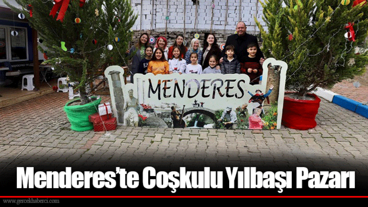 Menderes’te Coşkulu Yılbaşı Pazarı